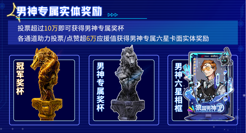 因闪耀而前行!狼人杀第六届狼国男神评选活动报名开启!